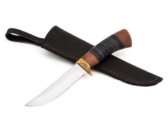 Нож Лань (сталь 95Х18, рукоять венге, кожа)