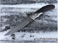 Складной нож Кедр (сталь  дамаск, граб)