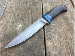 Нож Витязь  (сталь ХВ5, рукоять акрил, граб)