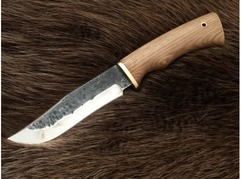 Нож Коршун (сталь 95Х18, ручная ковка, рукоять дуб)