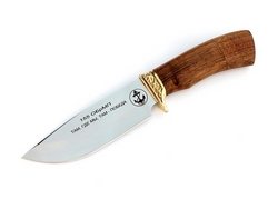 Нож Таежный (сталь 95Х18, рукоять орех, упор)