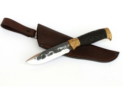 Нож Сурок (сталь Х12МФ ручная ковка, рукоять граб)